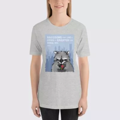 Women's Raccoons #FACT T-Shirt - Athletic Heather