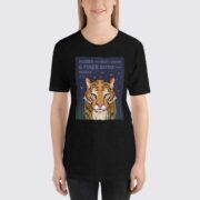 Women's Tigers #FACT T-Shirt - Black Heather