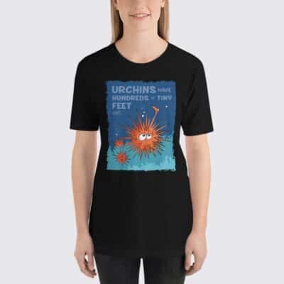 Women's Urchins #FACT T-Shirt - Black