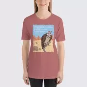 Women's Vultures #FACT T-Shirt - Mauve