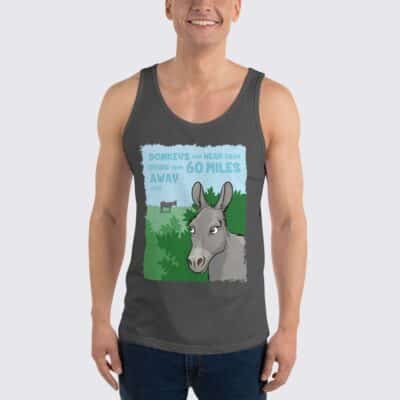 Men's Donkey Tank Top - Asphalt