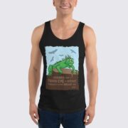 Men's Iguana Tank Top - Black