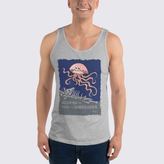 Men's Jellyfish Tank Top - Athletic Heather