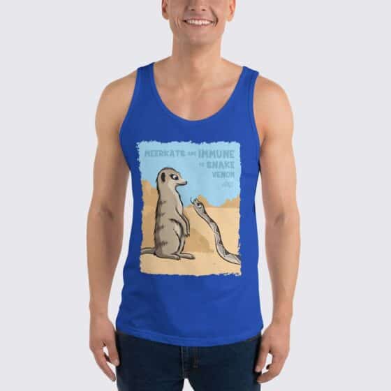 Men's Meerkat Tank Top - True Royal Blue