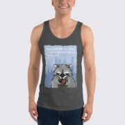 Men's Raccoon Tank Top - Asphalt