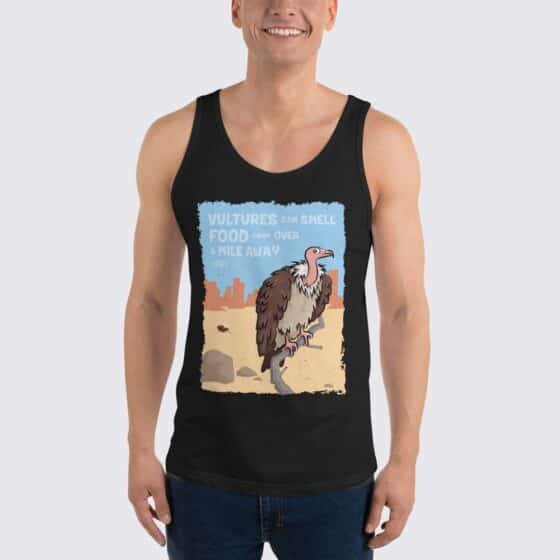 Men's Vulture Tank Top - Black