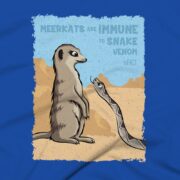 Meerkats Clothing Design #FACT - Close Up - True Royal