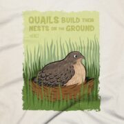 Quails Clothing Design #FACT - Close Up - Oatmeal Triblend