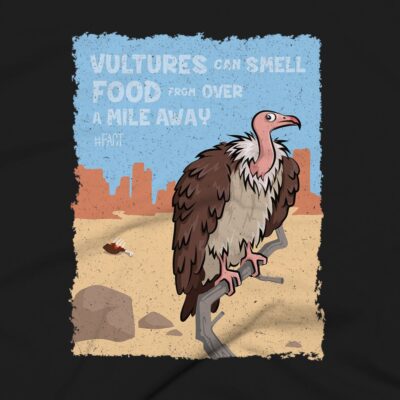 Vultures Clothing Design #FACT - Close Up - Black