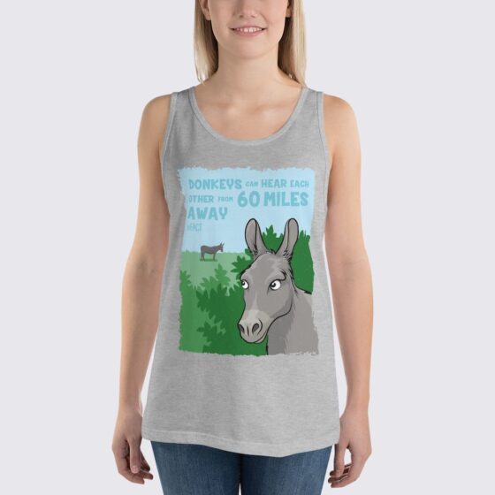 Women's Donkey Tank Top - Athletic Heather