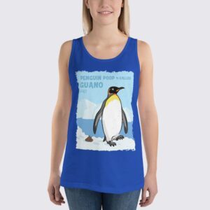 Women's Penguin Tank Top - True Royal