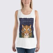 Women's Tiger Tank Top - White
