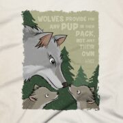 Wolves Clothing Design #FACT - Close Up - Oatmeal