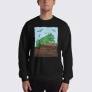 Men's Iguana #FACT Sweatshirt - Black