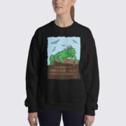 Women's Iguana #FACT Sweatshirt - Black