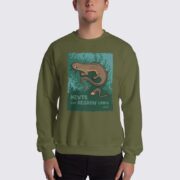 Men's Newt #FACT Sweatshirt - Military Green