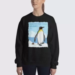 Women's Penguin #FACT Sweatshirt - Black