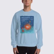 Men's Urchin #FACT Sweatshirt - Light Blue
