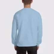 Gidlan 18000 Sweatshirt - Back Image - Light Blue