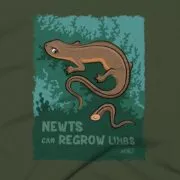 Newts Clothing Design #FACT - Close Up - Military Green