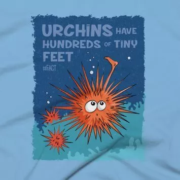 Urchin Clothing Design #FACT - Close Up - Light Blue